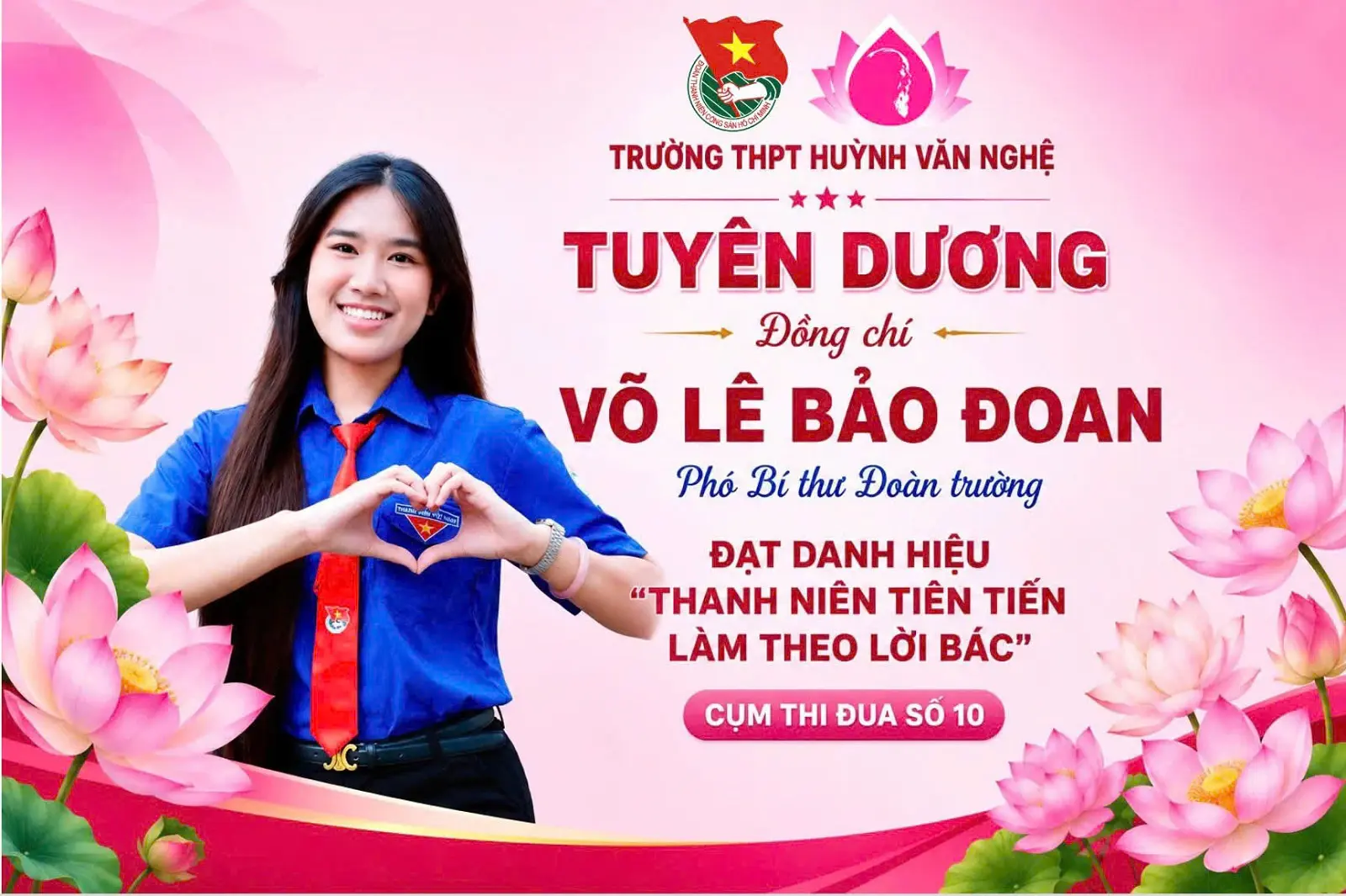 CHÚC MỪNG NIỀM TỰ HÀO TUỔI TRẺ THPT HUỲNH VĂN NGHỆ!