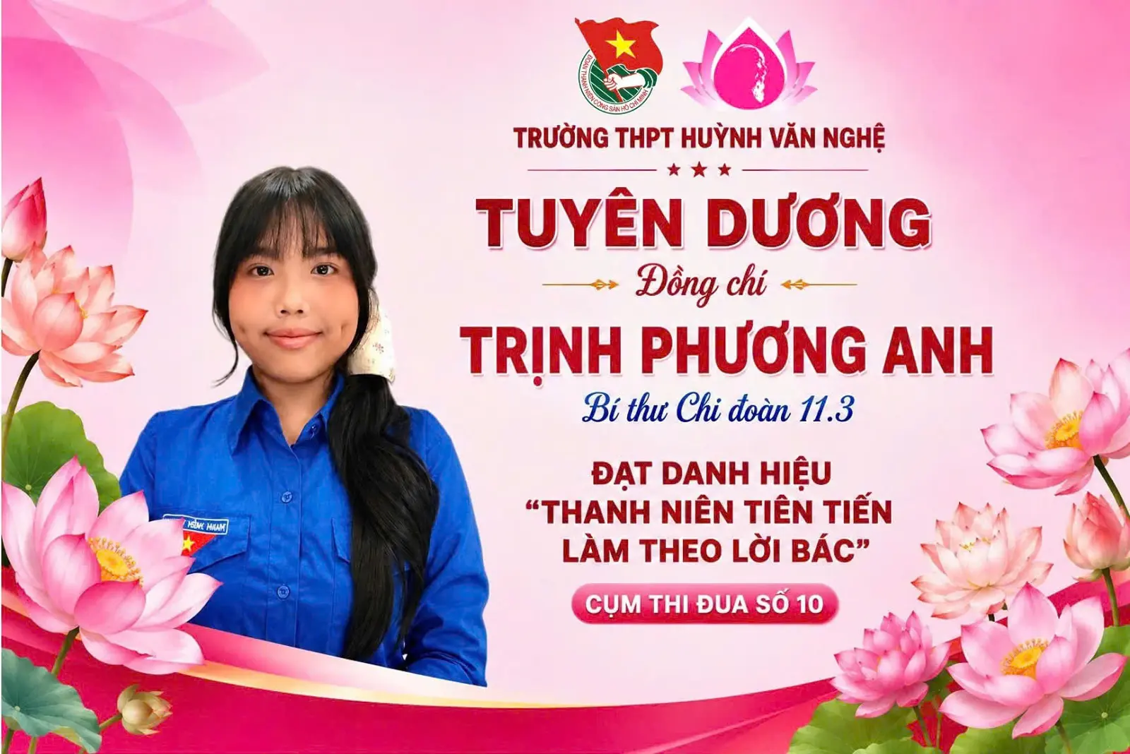 CHÚC MỪNG NIỀM TỰ HÀO TUỔI TRẺ THPT HUỲNH VĂN NGHỆ!