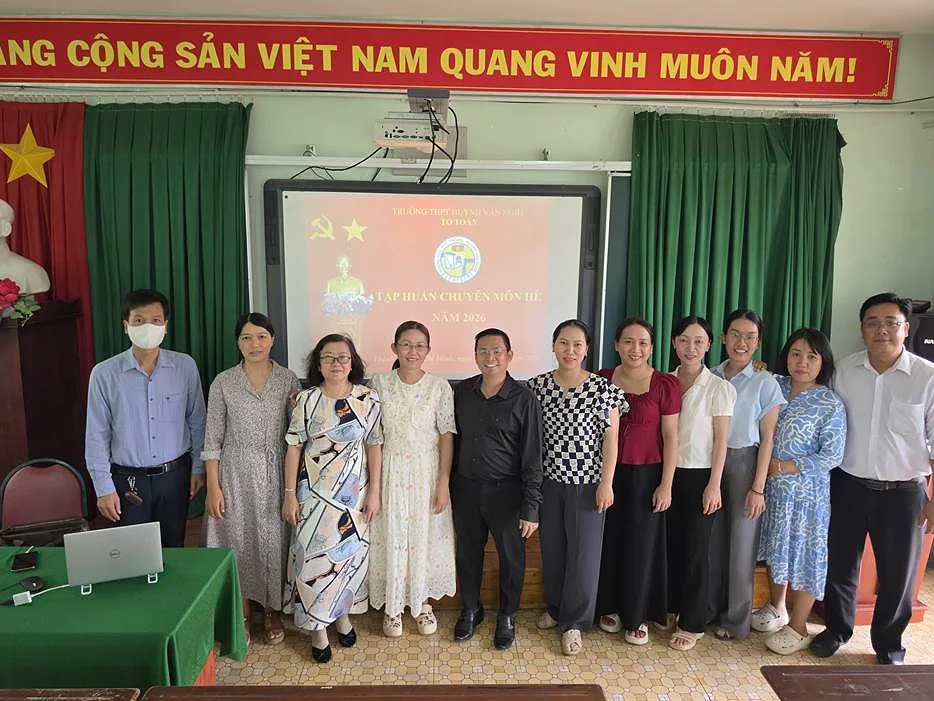 TẬP HUẤN CHUYÊN MÔN TỔ TOÁN