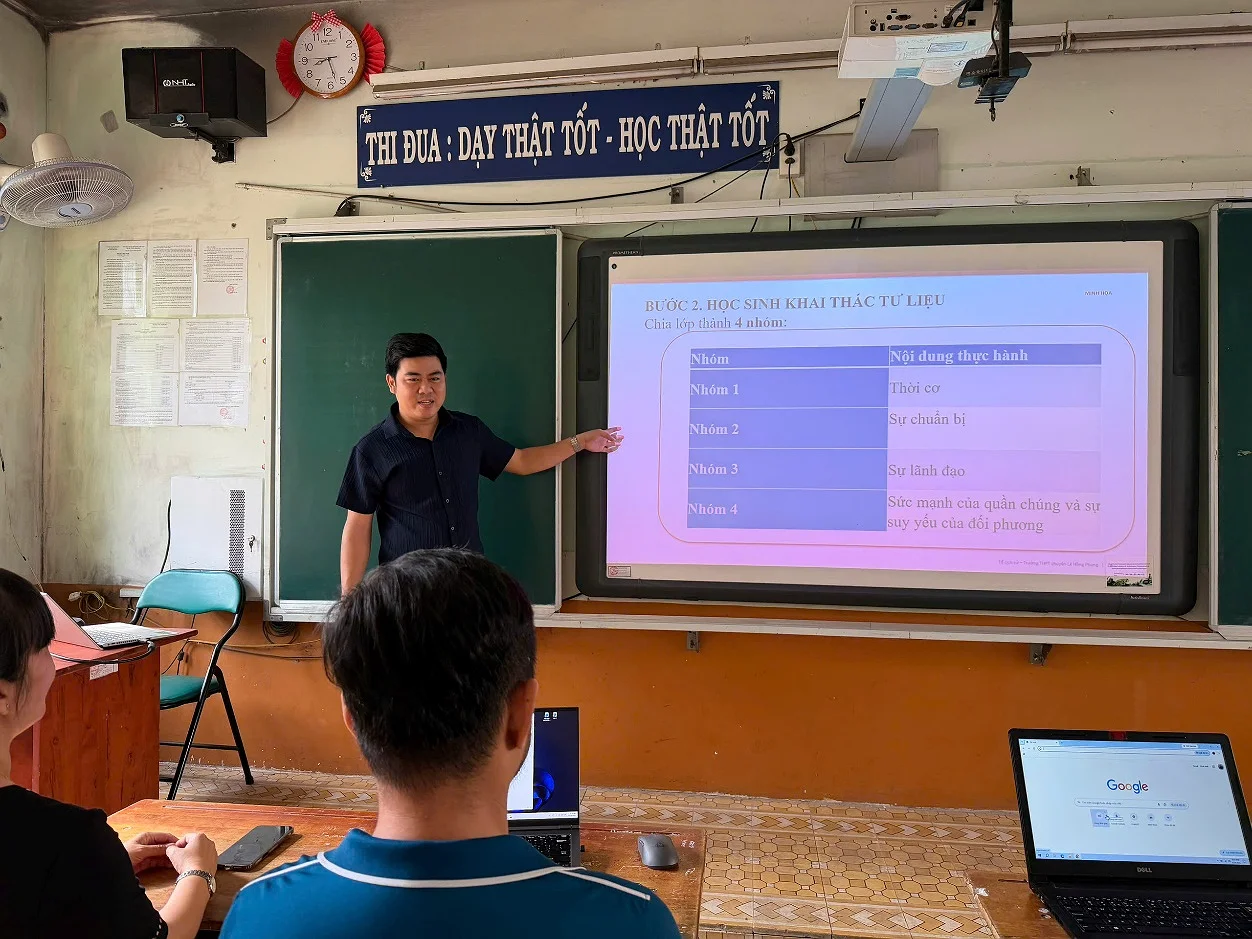 TRIỂN KHAI HOẠT ĐỘNG CHUYÊN MÔN HÈ MÔN LỊCH SỬ