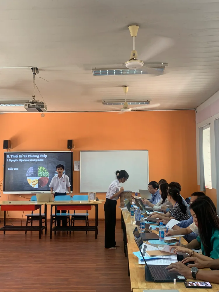 TRƯỜNG THPT HUỲNH VĂN NGHỆ TỔ CHỨC CUỘC THI KHOA HỌC KỸ THUẬT CẤP TRƯỜNG NĂM HỌC 2026 – 2027