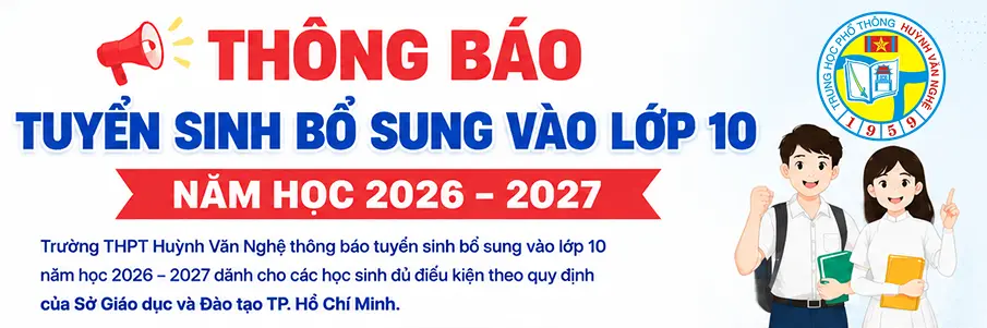 Trường THPT Huỳnh Văn Nghệ