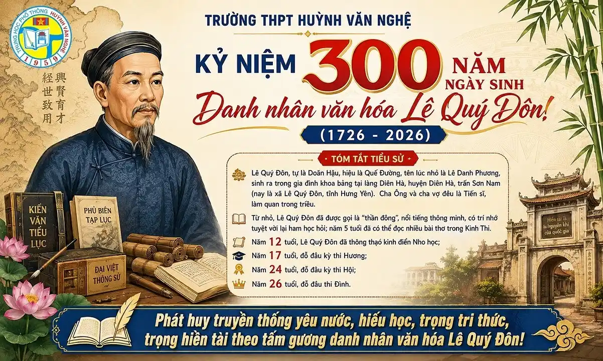 Trường THPT Huỳnh Văn Nghệ