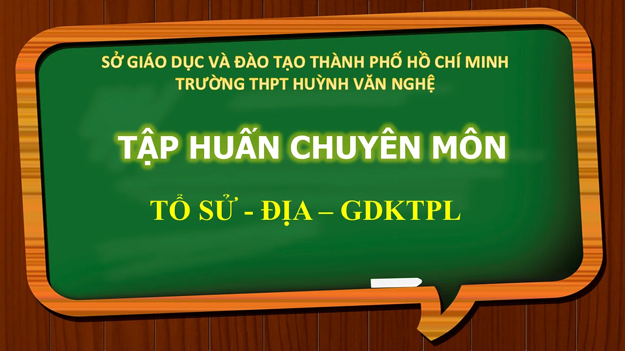 Trường THPT Huỳnh Văn Nghệ