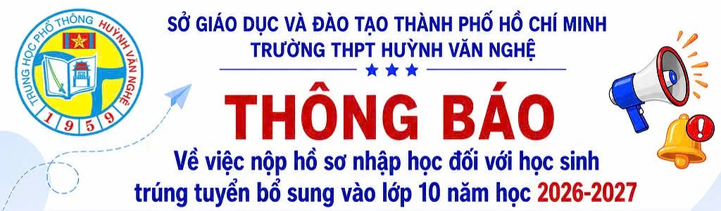 Trường THPT Huỳnh Văn Nghệ